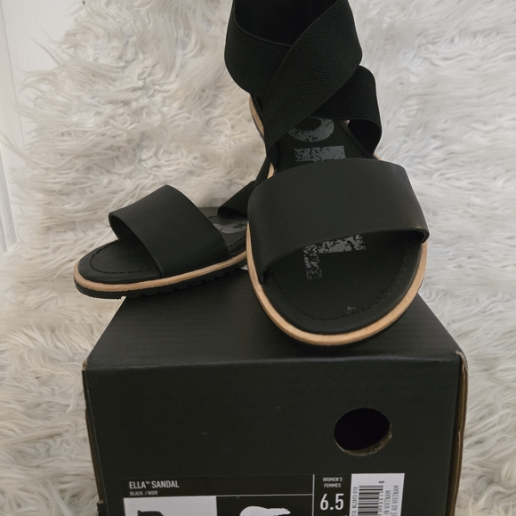 Sorel Women's Black Sandals - Picture 6 of 6